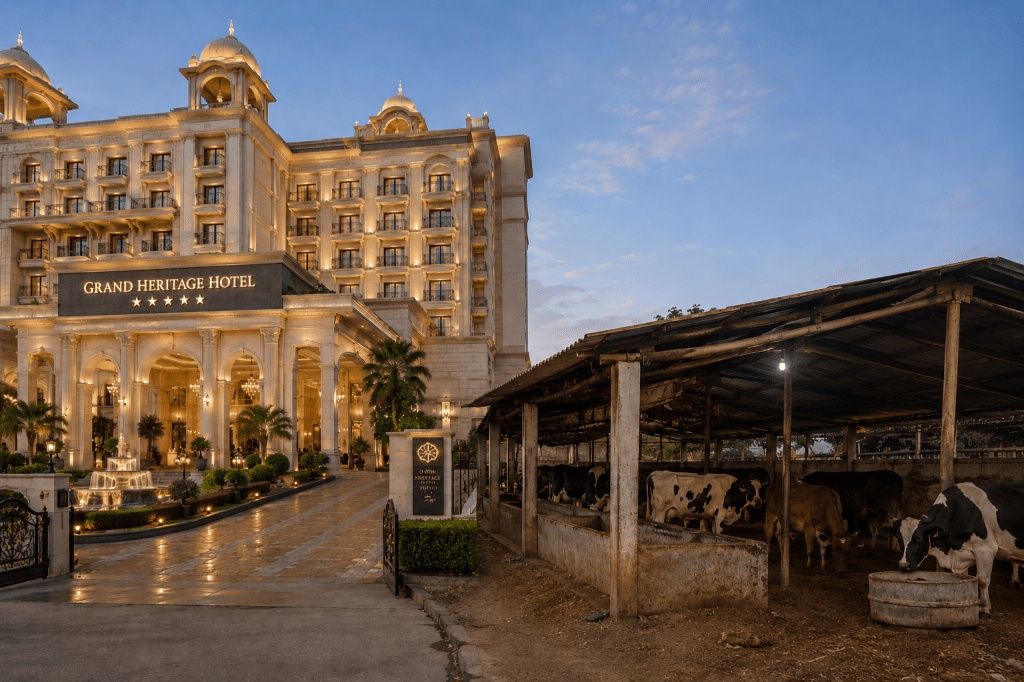 Five Star Hotel or&nbsp;Cowshed?